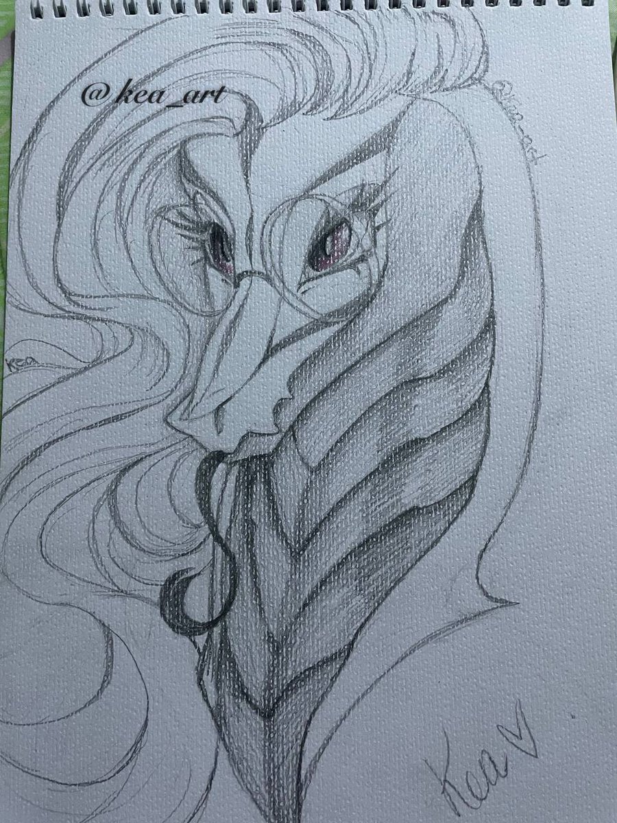 kea_art28's tweet photo. A traditional drawing I did a while ago :3 

#furry #traditionalart https://t.co/sV2zS63XGh