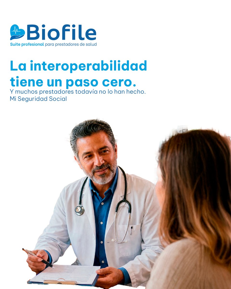 BiofileComCo's tweet photo. La interoperabilidad tiene un paso cero.
Antes del RDA, antes de Hércules, antes de todo: Mi Seguridad Social.
¿Ya hiciste tu registro?
Desliza y descubre por dónde empezar. Y si tienes dudas, Biofile te acompaña.
#Biofile #Interoperabilidad #IHCE #RDA #SoftwareMédico https://t.co/ikPthH8t1R