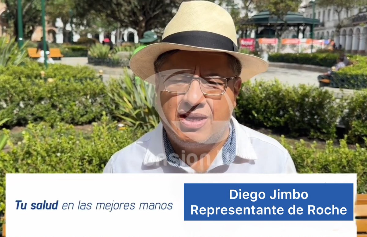 Sar_Vlz's tweet photo. Es indignante ver a Diego Jimbo de @Roche presionando a @Salud_ec con #JimboEsRoche para cambiar tratamientos vitales mientras #JueganConLaSalud. https://t.co/GgTZFYhbfc