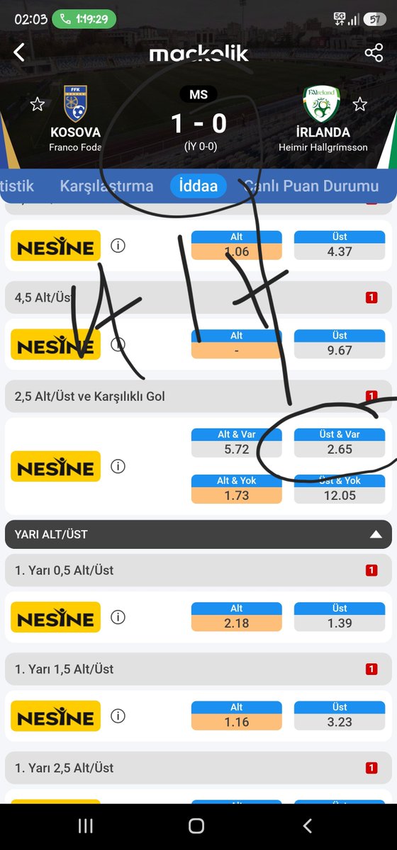 kenanpoyraz771's tweet photo. Kenan Poyraz bilgiler -112 🥷
⏳️...
2.5 Alt 👈👈👈👈
Dogal olarak 3.5 alt👈

Maçlarda  Acilan Oranlarda 
Ilk bakmanız gereken yer👈👇👇

2.5 ust kg var Oranıdır 👈
Buraya dikkat 👈

2.5 ÜST KG VAR  oranında Eğer o Maca 

2.15 👈👈👈👈

 ve üzerinde bir oran görürseniz o mac

En  Az yuzde 70 - 80 
2.5 Alt oynayabilirsiniz 🔥👈

Bu oran ne kadar yüksek olursa örneğin 2.25 yada daha yuksek olursa örneğin bazen 2.40 hatta 2.50 ye kadar cikar ki ; 👈
👇👇👇👇

Yine bu tarz maclarda da gönül rahatlığıyla 3.5 Alt oynayabilirsiniz 👈🔥💛
 Bu şekilde ki maclarda da 3.5 Alt orani en  az 1.40 1.50 Oran arayanlar icin bir hazinedir 👈..

Extra NOT:👀

 BURAYA DIKKAT 👈👈👈
Bu bilgiyi kullanmak isteyenler Yani 2.5 Alt👈
Özellikle Büyük derbi Maclarinda yada Tek macli kupa Maclarin da yada Puan durumu eşit olan takimlarda  ve de En guzeli liglerin ( bu her lig icin geçerlidir) sonlarına doğru Şampiyonluk adayları yani 1 ve 2. Sıradaki Takimlar Yada ligten düşme adayı olan 2 takim arasında oynanan maclari Seçerek oynarsanız bu bilgiden daha cok ekmek💰 yersiniz ..

Yine soyleyelim  Kenan Poyraz in öğrettiği her bilgi Altin değerindedir 💰💛🔥

Sizlere sadece ogrenip kazanmak kalır 👈
Aslinda iddia da kazanmak o kadar da  zor değil 👀🔥🥷

Unutmadan hiç bir macin garantisi yoktur olamaz sadece Analizdir vardir👈

Kenanpoyraz ile öğrenmeye devam edeceksiniz 👈✨️🔥🔥🔥

Saygılar sevgiler...🥷

@kenanpoyraz771 🥷
