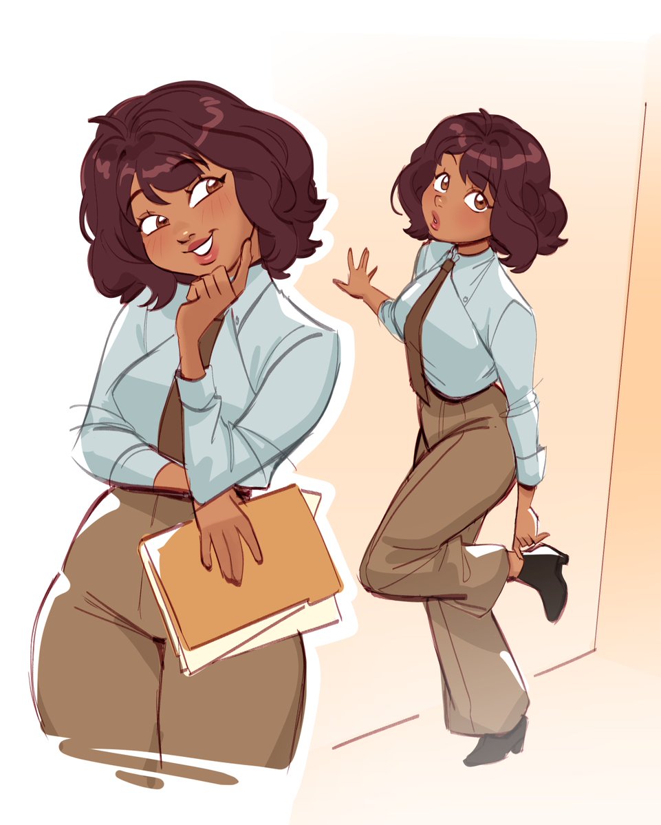 Chibicmps's tweet photo. warm up sketches of my baby girl Marie https://t.co/qu77edeDlX