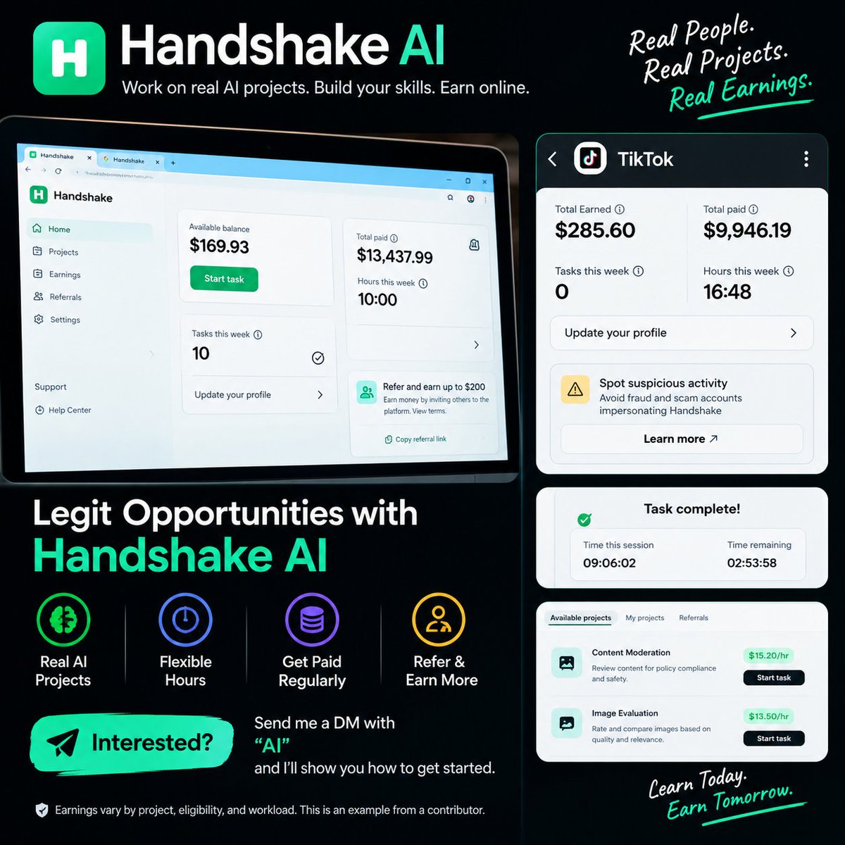 PaulFelixvv's tweet photo. THE TIME IS NOW AI EARNS 💰💻 DM TO GET STARTED 
#USA #اليوم_الوطني_السعودي_٩٦ https://t.co/LPm8ZPkCWk