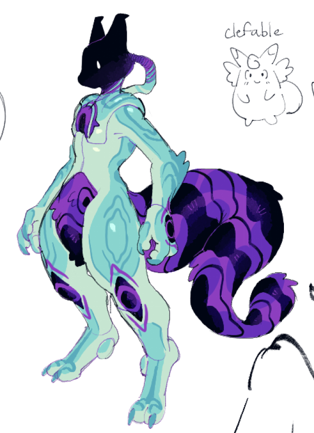 CLsMansion's tweet photo. pokemon oc named singularity https://t.co/eFHcbWjPwu