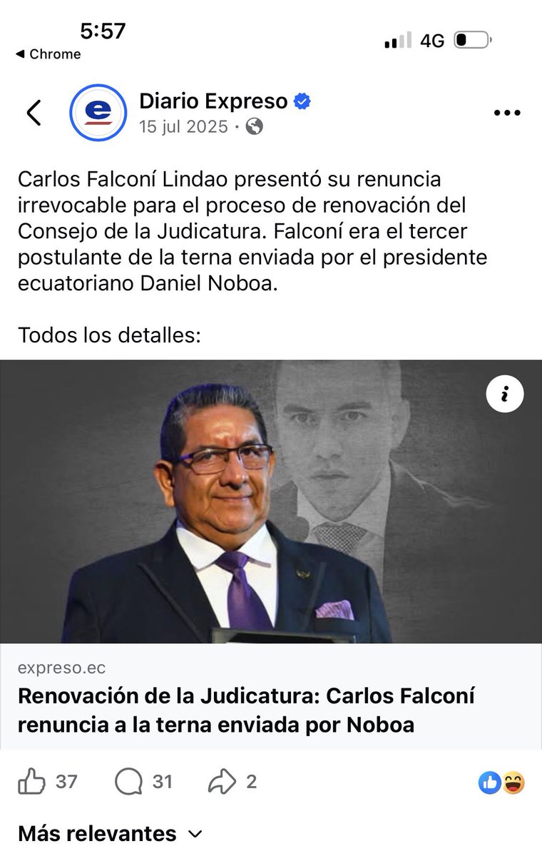 Danielsalcan_'s tweet photo. AUNQUE NO LO CREAN, la presidenta de la judicatura (puesta a la fuerza luego del escándalo de Godoy) acaba de nombrar a un tipo que fue abogado de los Noboa y asambleísta alterno de ADN, como nuevo director de la Judicatura en Guayas. Ya no somos un país, somos una puta bananera. https://t.co/w5grnrr5yy