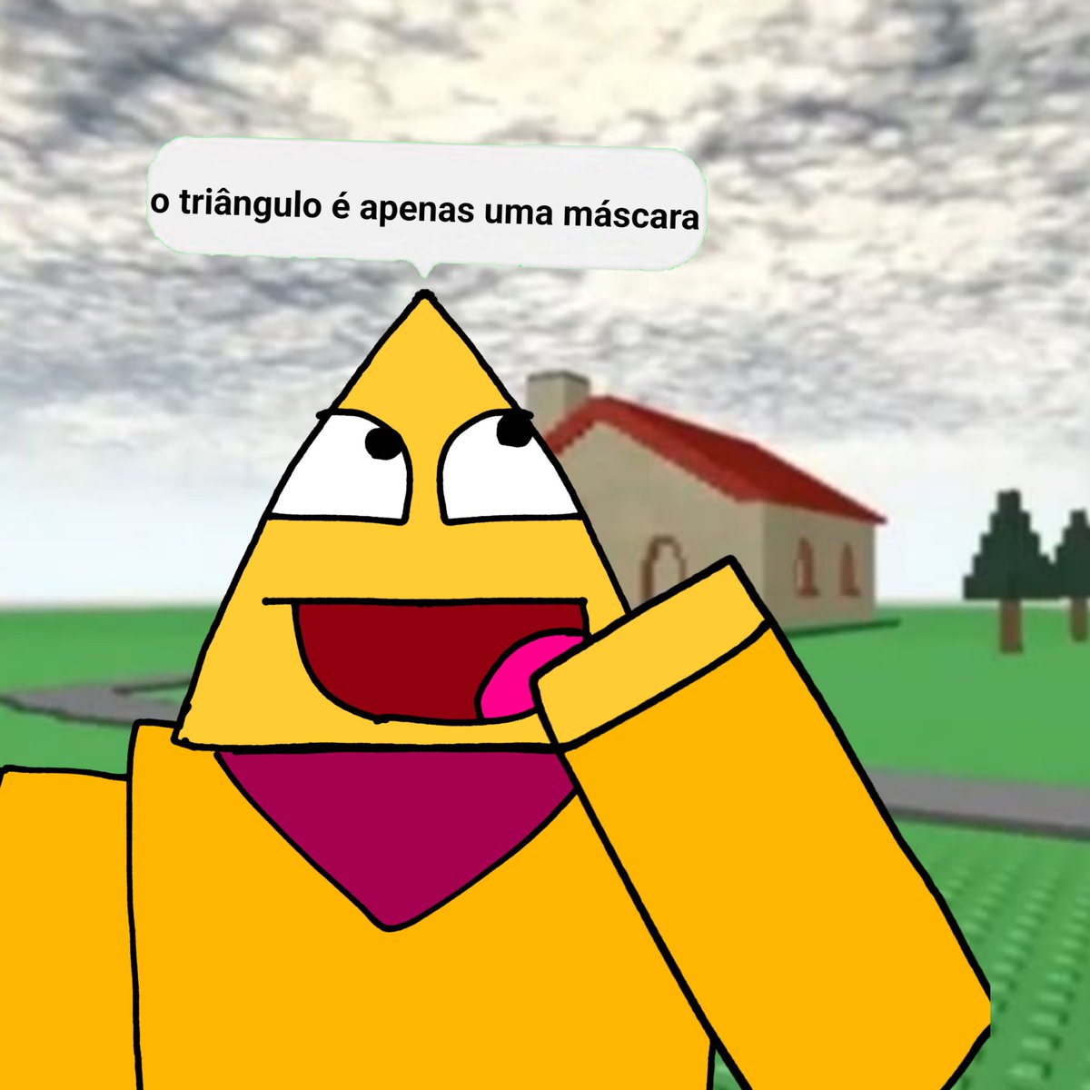 CatAzulofc's tweet photo. Outra fanart pq a do Hipe foi bem mas dessa vez do triângulo safa- quero dizer @_Daishikawa https://t.co/t1TZr7noOT
