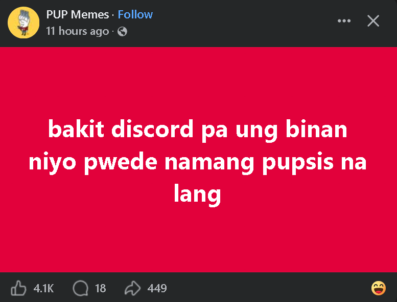 zzayzel's tweet photo. HAHAHHAHAHAHHAHA LAUGHHH AKEK WKWKWK SA TOTOONG BUHAY LANG GUYS #PUPian https://t.co/hrikfSnB0I
