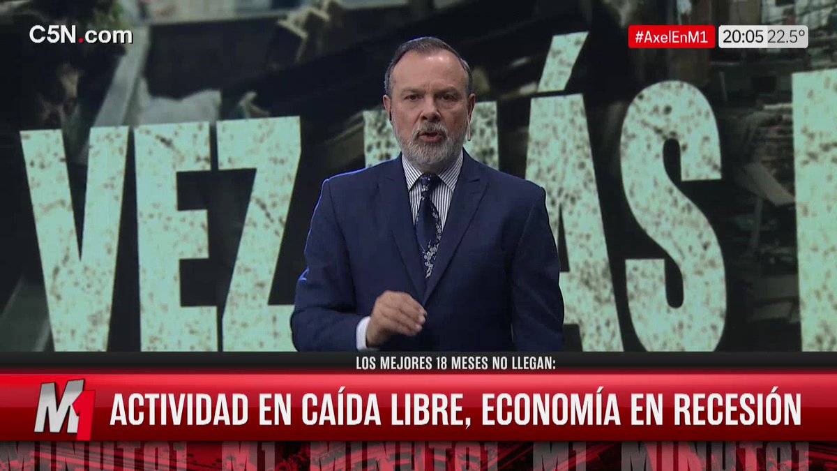 C5N's tweet photo. 🟥 AHORA | Ya empezó #MinutoUno con @Gatosylvestre

🐦 Opiná con #AxelEnM1

📺 Hasta las 22 hs. por C5N y en https://t.co/nf4ZfJsMc2 https://t.co/mkk469tXZO