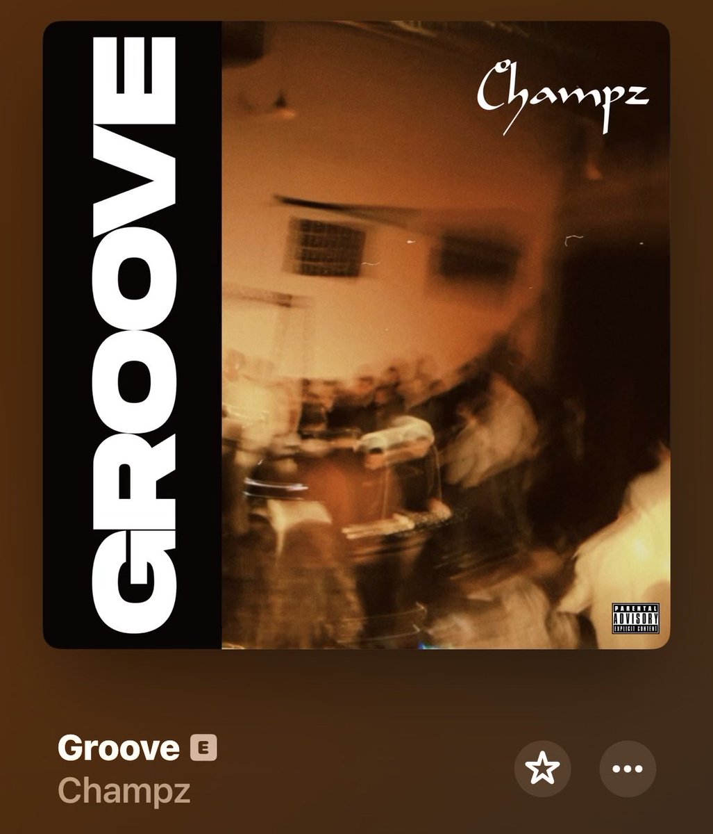 thedebuthub's tweet photo. 🚨 OUT NOW 🚨

👤 CHAMPZ
📀 GROOVE https://t.co/TLKqWGKXg1