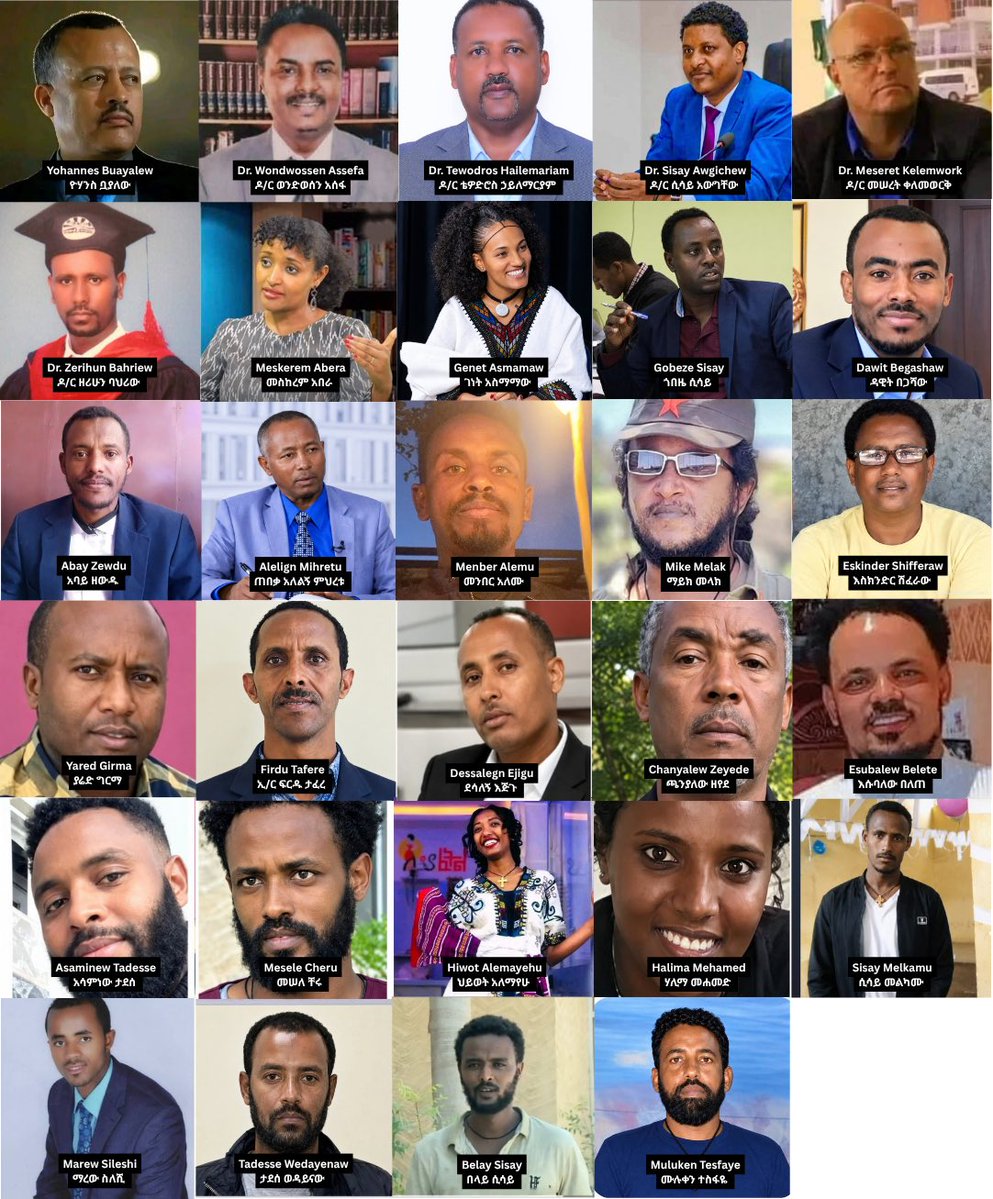 TheFitawrari's tweet photo. “[AAA] reiterates its call for the immediate and unconditional release of all persons detained for their ethnic Amhara identity or political beliefs.” https://t.co/GrT7Ri8bUo
