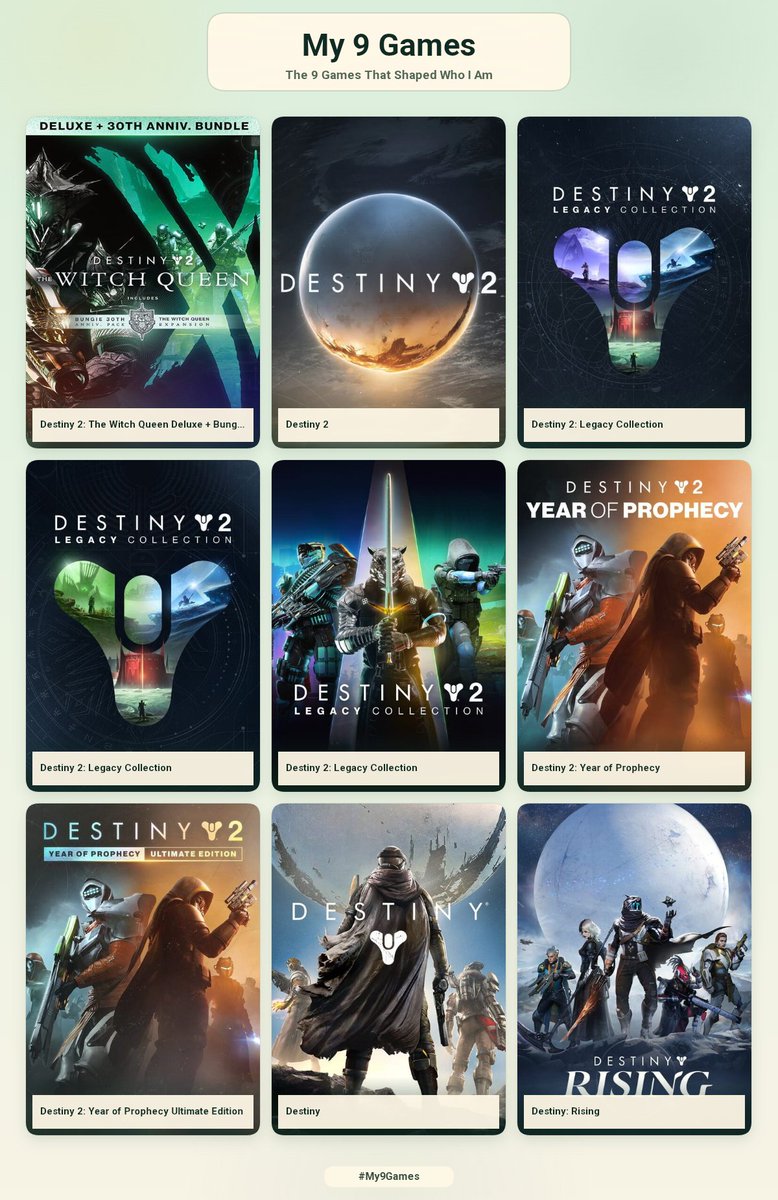 ra_dustin's tweet photo. My 9 games #My9Games
https://t.co/QDKEu80Dsa https://t.co/VJ9PbQklic
