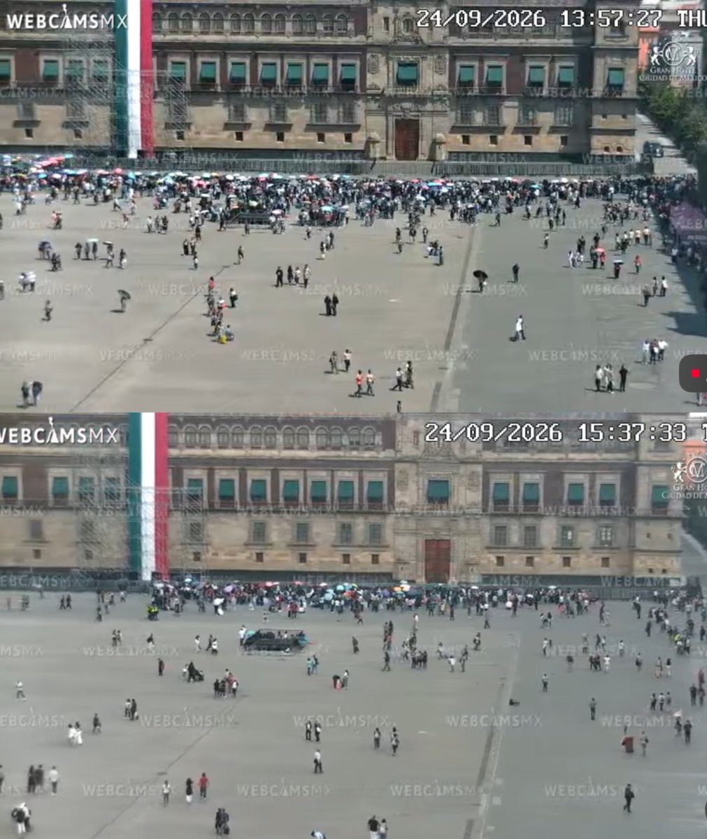 KFloopNet's tweet photo. 🚨 Stray Kids sparks reactions after reports showed that the crowd consisted of only a small number of fans and people gathered outside Mexico City’s National Palace, resulting in an extremely small crowd.

—This is considered another embarrassing moment for the group. https://t.co/E0zsb1bVtI