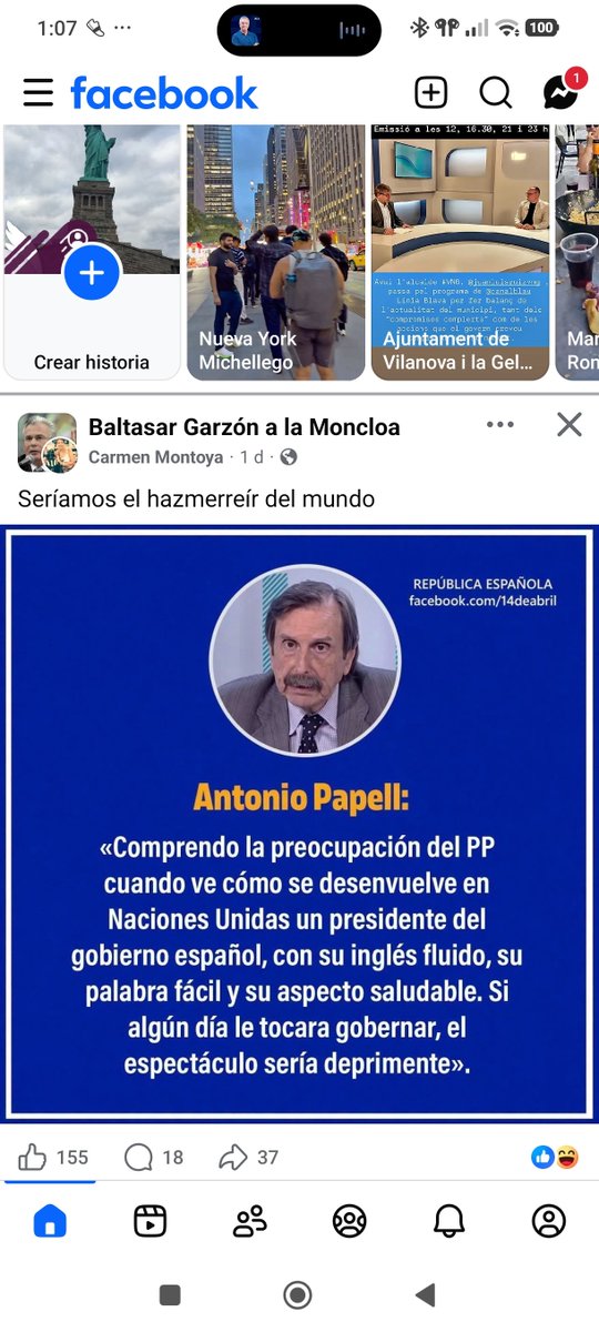 lolavng's tweet photo. Nunca una pequeña noticia acierta tanto!!!👏👏👏♥️🌹 https://t.co/bMJRUwQ5fb