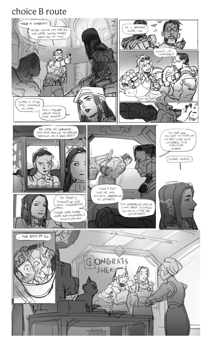 stillcaitvi's tweet photo. Rough drafts of @PlayRuneterra Path of Champions Comics by suqling (Kat C.K.Y) https://t.co/iFLycowzJn