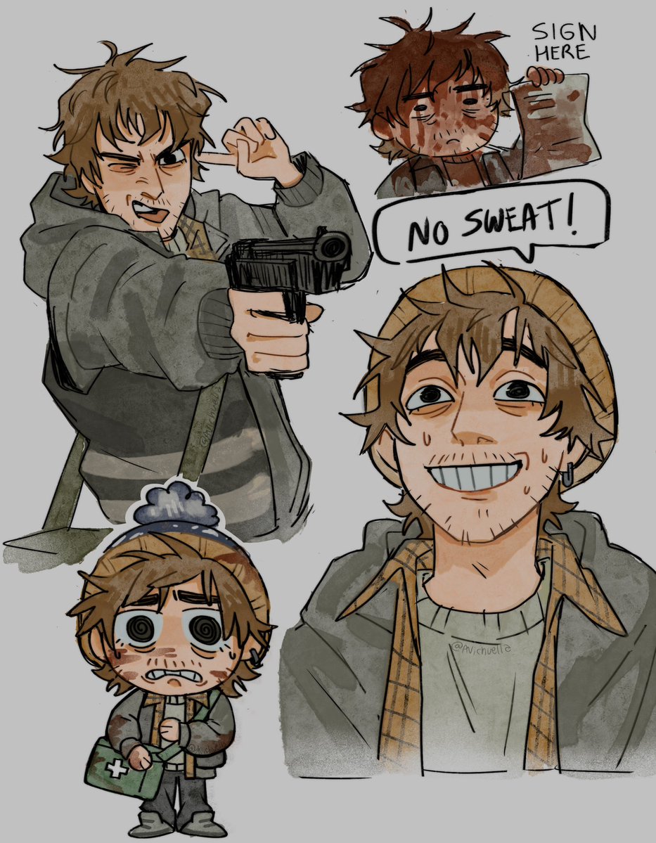 avichuella's tweet photo. love this guy #ResidentEvilㅤ https://t.co/WHZoGfGJWI