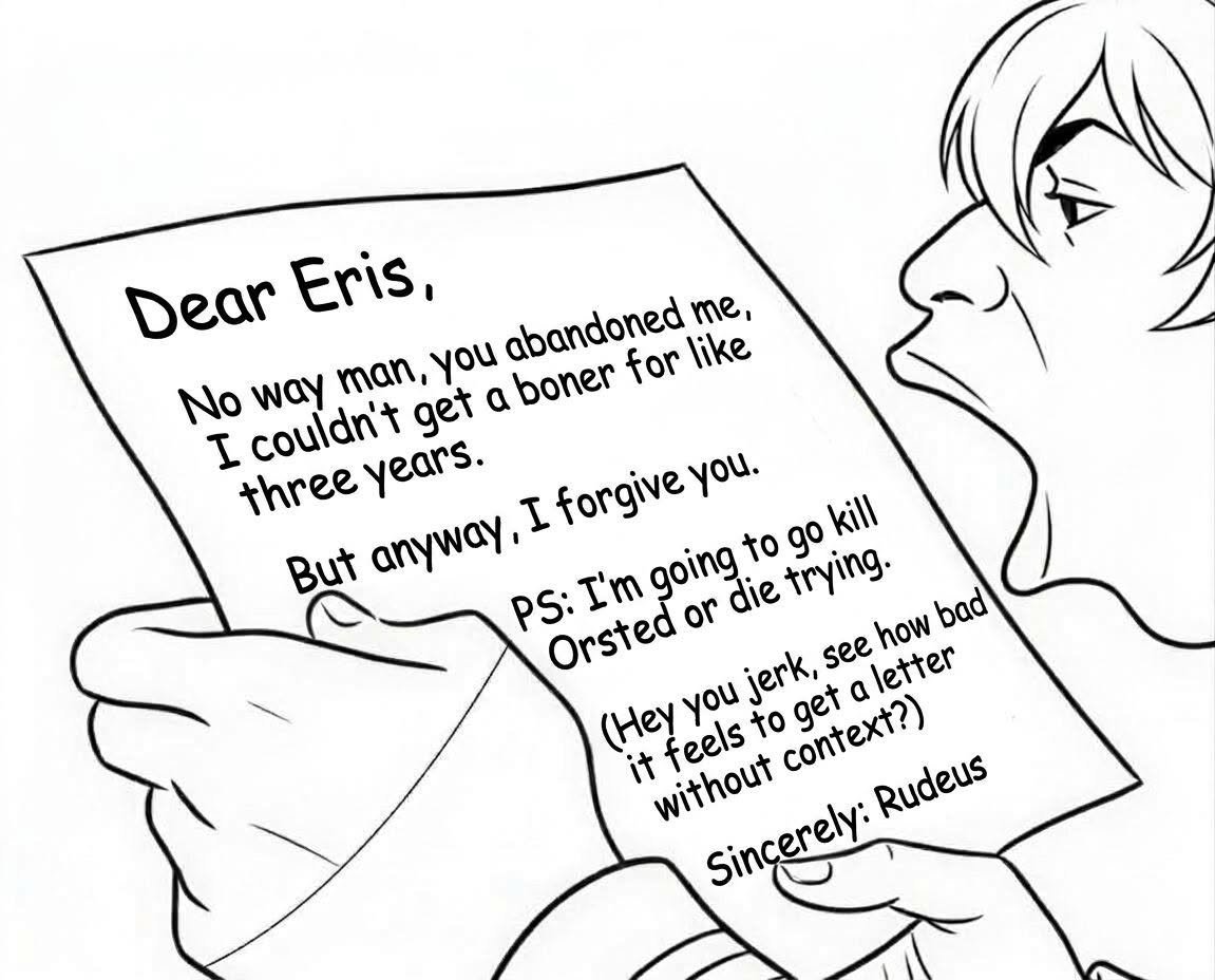 AtofeRybak's tweet photo. Pov eris receives the letter https://t.co/D7x2g4XzVY