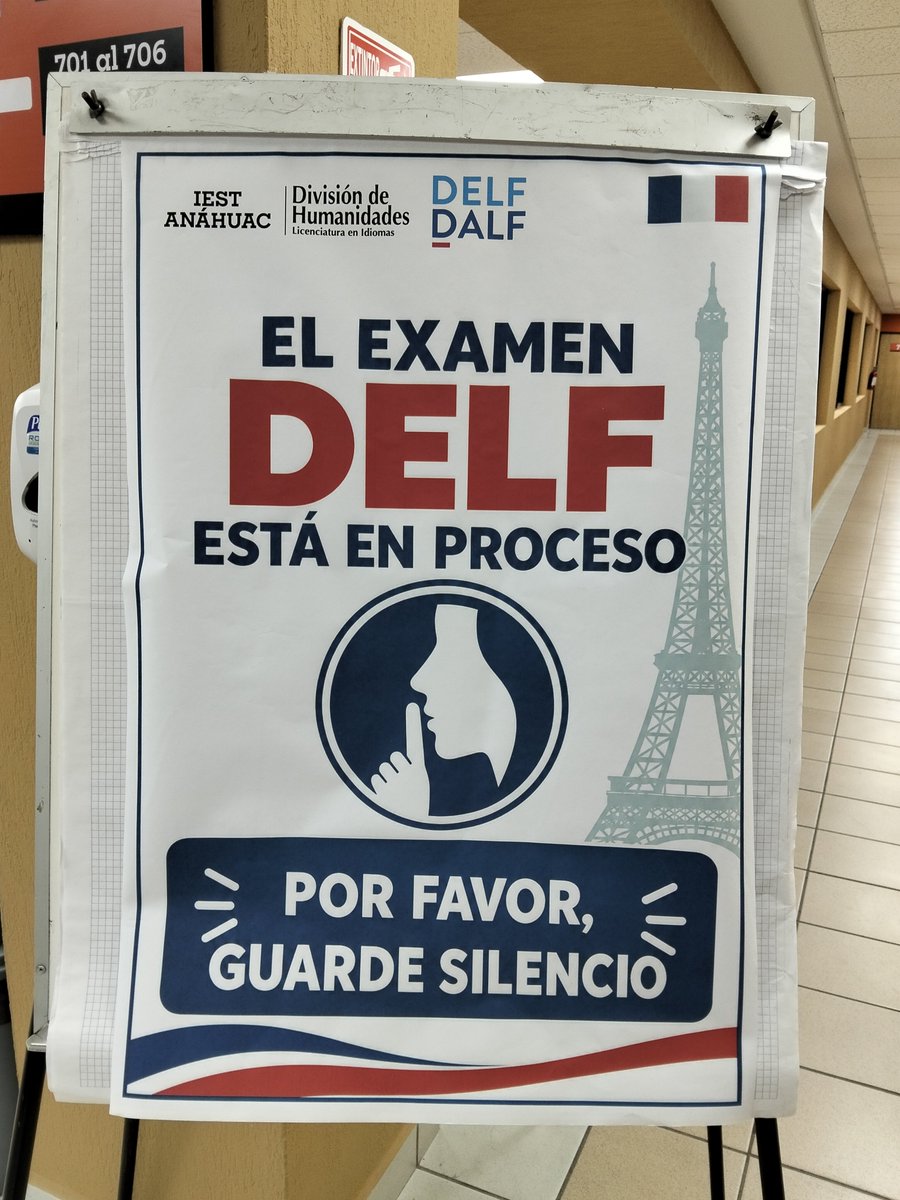 IEST_Idiomas's tweet photo. Alumnos de la Licenciatura en Idiomas del @iestanahuac presentan su examen de certificación de francés DELF. https://t.co/equEmWnESc