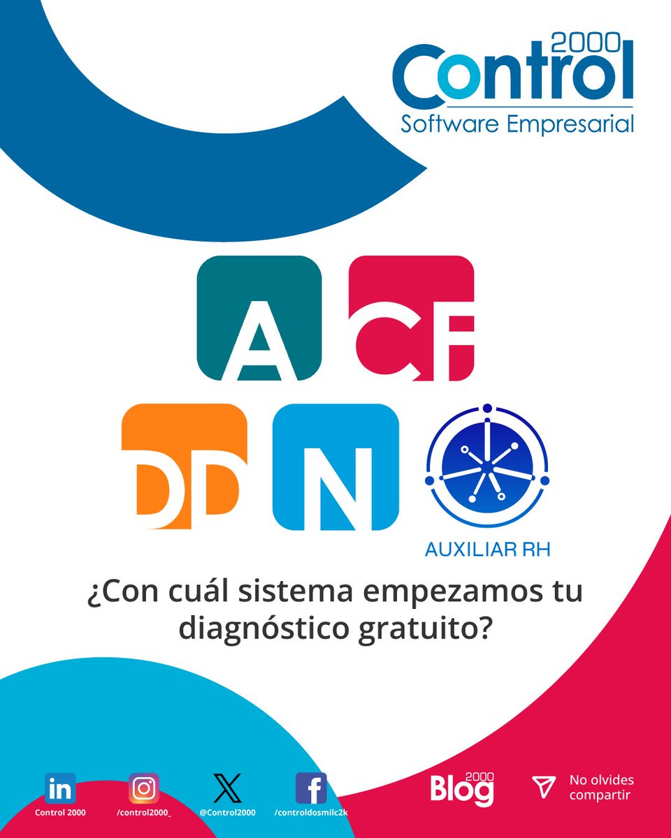 Control2000's tweet photo. Solicita tu diagnóstico gratuito y descubre por dónde empezar. 😎
https://t.co/XUBr6ZLUCw 👈

#Control2000 #Contadores #PyMEsMX https://t.co/dVltrn7imU