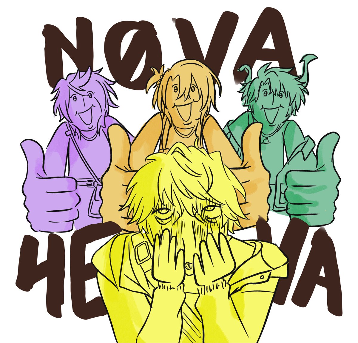 misawkward's tweet photo. he’ll warm up to it 😀👍🏻 NØVA 4EVA!!! https://t.co/3RgqMOV40V