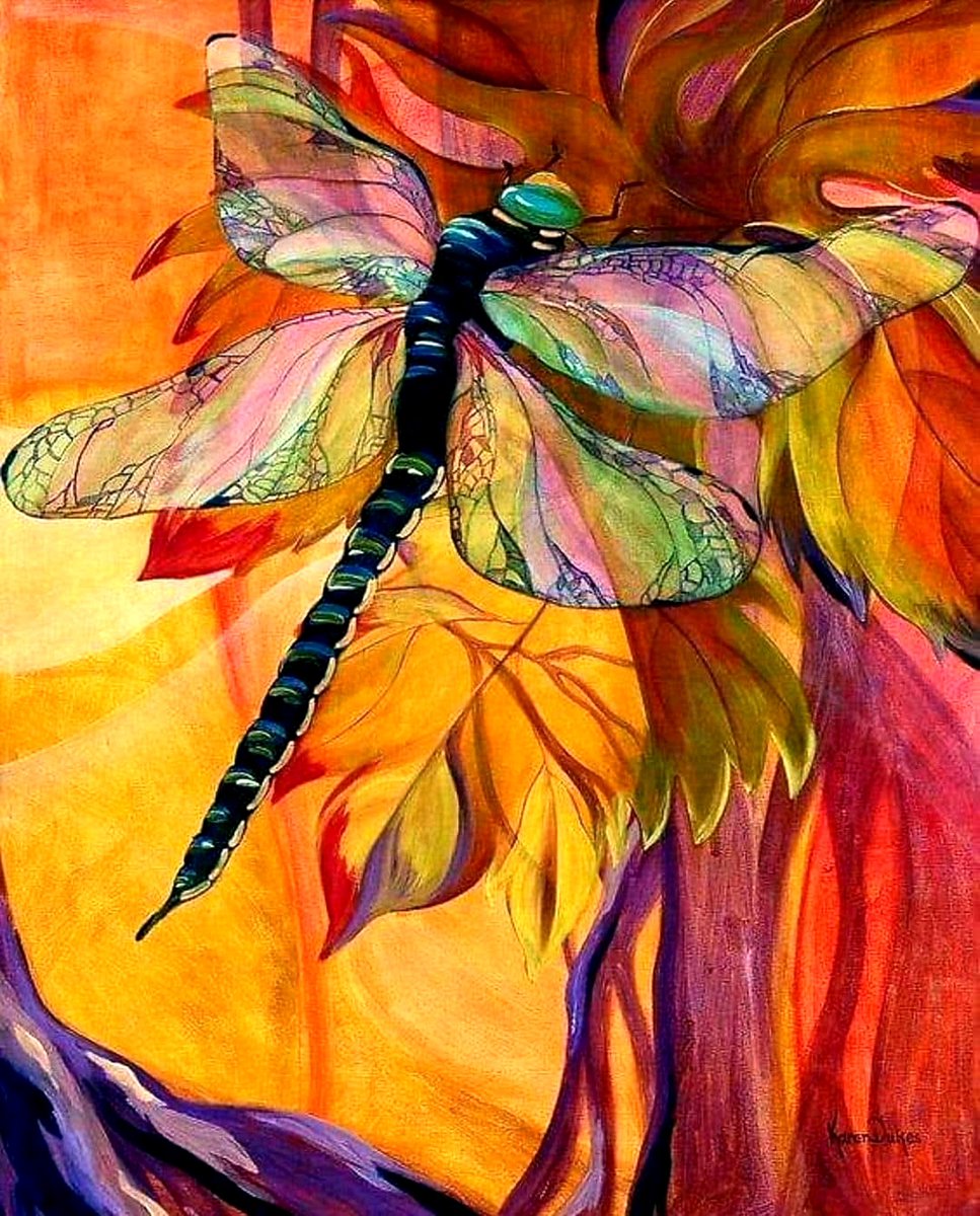 ninaslostnfound's tweet photo. 🖌️ Karen Dukes, Vineyard Fantasy (acrylics) https://t.co/YrpmoJArQQ