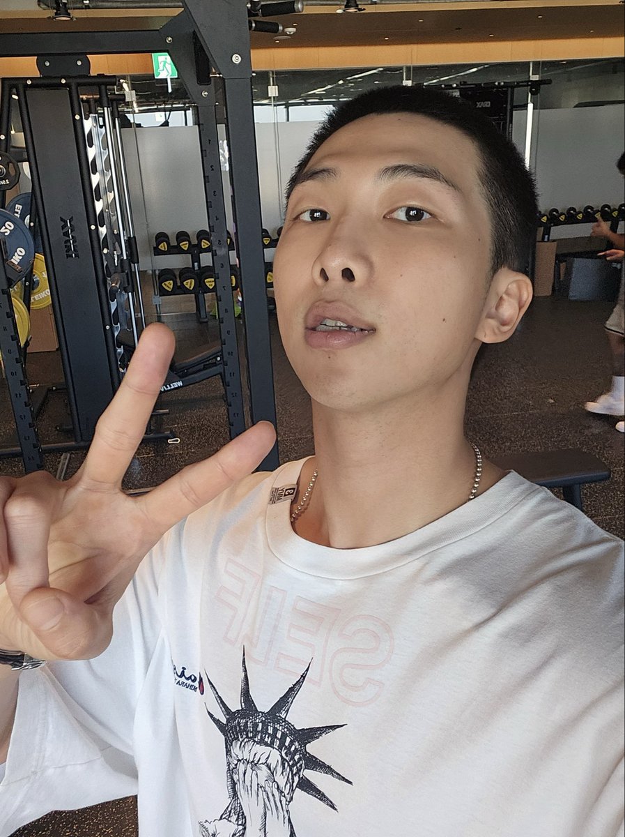 HateCrave's tweet photo. Namjoon reveals he has spoken with RM and they both agreed that his stage name be changed to 'Evil Namjoon' from 'RM'. https://t.co/n1BUrSLbM4
