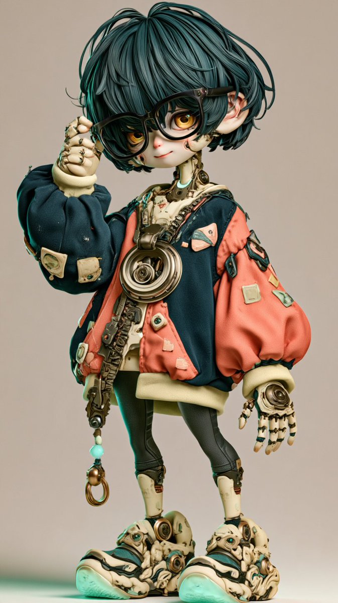 AIroboHARU's tweet photo. Midjhournyのキャラの一貫性かなり良くなってますね。

最近はGPT-image2.5ばかりを使ってましたがかなり良さそう☺️
プロンプト:He takes off the hood of his hoodie and puts on his black-rimmed glasses.
#Midjhourny #aiイラストㅤㅤㅤㅤ https://t.co/Y6tfU98KET