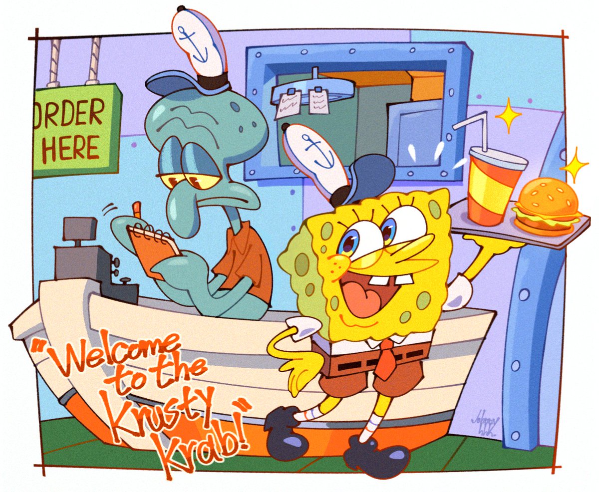 Johnnyhhh246's tweet photo. #spongebob has always been one of my all‑time favourite cartoons

#SpongeBobSquarePants https://t.co/ecAGHH0wYY