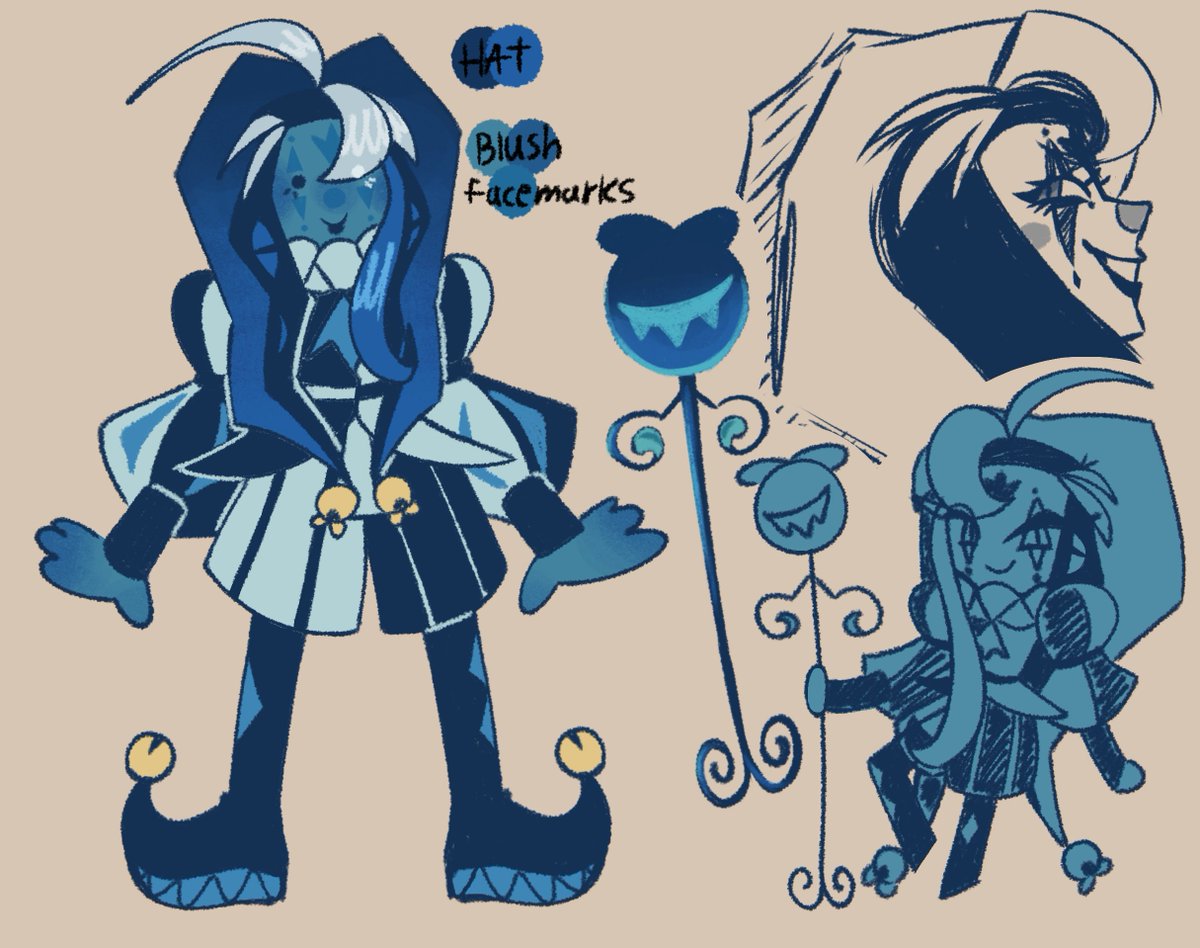 Strwbrryrazors's tweet photo. I keep remembering this au I made that i never got around to finishing the other beasts ancients' designs #shadowmilkcookie #whitelilycookie https://t.co/gyYG4Ga0Cz