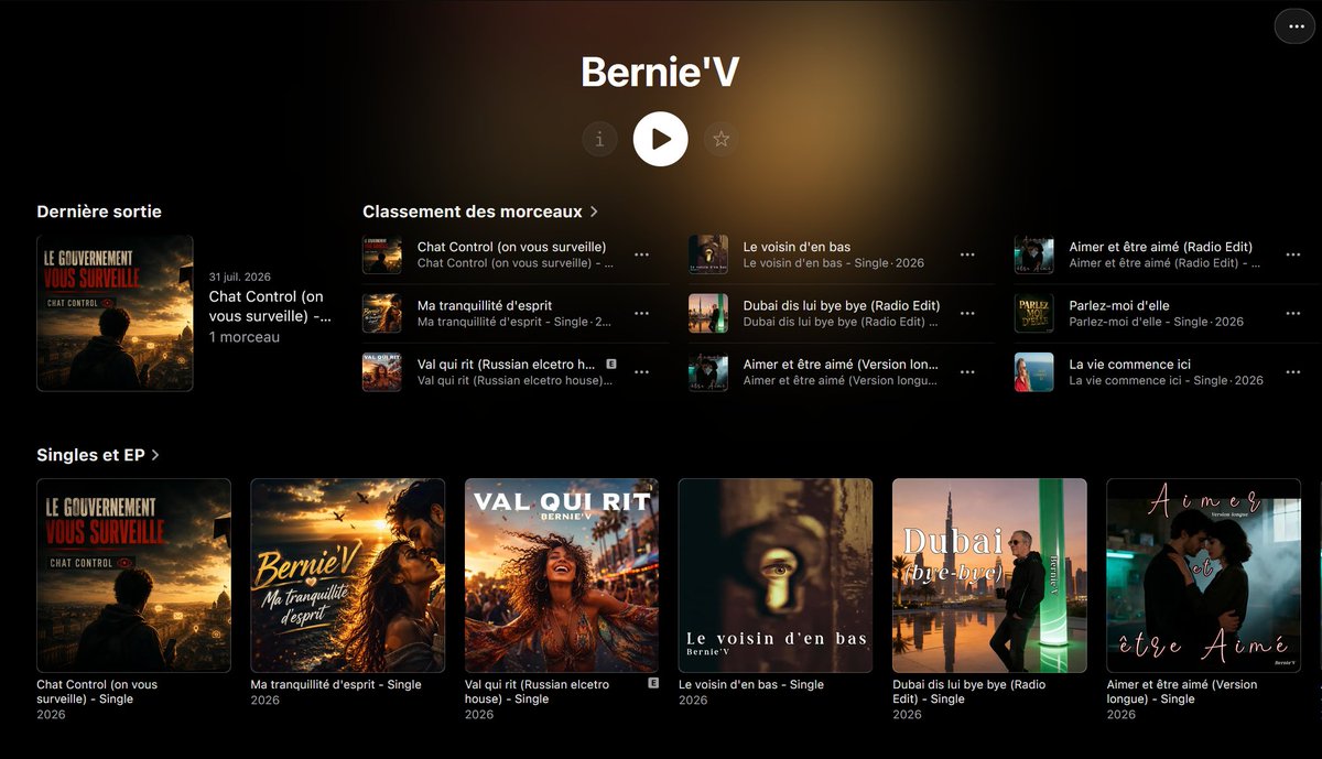 peyiprod's tweet photo. Check out French Music from Bernie'v 
https://t.co/0CS1EYlzKt https://t.co/9YAsaiTFpN