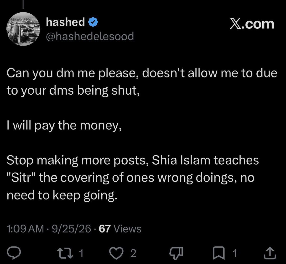 Ahmed_hotha's tweet photo. SEE how shameless they are !!

Instead of holding @ibrahimMajed accountable, they offer to pay his debts in exchange for silence

Makes you wonder How many other victims were threatened into silence !

Especially after @TheLevantineMan ADMITTED Ibrahim scammed other Palestinians https://t.co/PTqh699tBg
