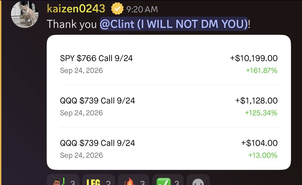 clintoptions's tweet photo. Amazing gains from Altori member kaizen! Up +$11k ✅💪 https://t.co/78G0kSiG4V