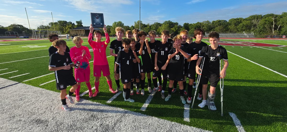 RSHSsports's tweet photo. Congrats to our C Team on winning the Summit tournament championship with a 2-1 win over Desmet! https://t.co/bLgiQJBb57