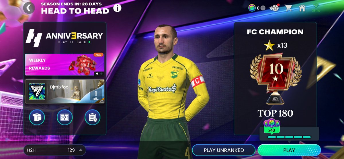 djmixfoo's tweet photo. Decent first day progress in H2H still need to figure out best formation and mentality combination. Currently using 4132 and 4213 as most used. 

Stamina draining is massive issue especially in defence that needs to be resolved and defence line being open with balanced mentality https://t.co/s84xig3tJ3