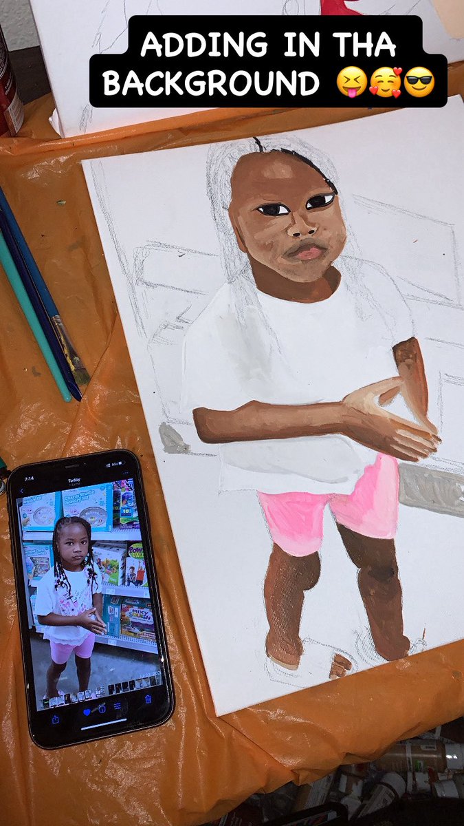 92sturdy's tweet photo. ADDING IN THA BACKGROUND 😝🥰😎 #artist #progress #realismart https://t.co/uw9sTvgr1w