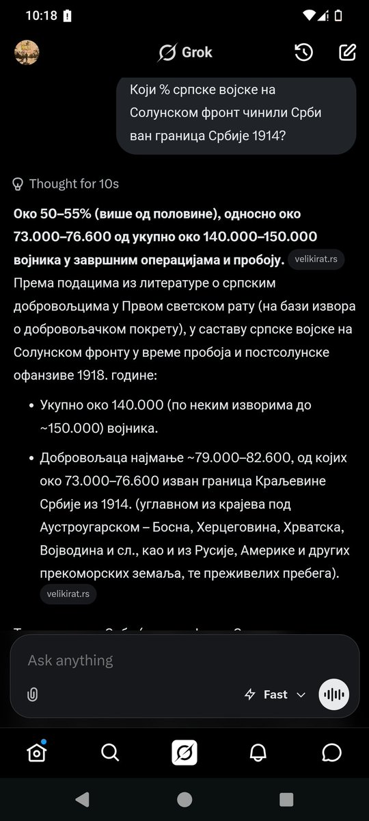 Baltazzzar1's tweet photo. @maglichan @detekaradaga Моји плавошињелаши ратовали за њега да би олош попут тебе данас крао ваздух https://t.co/StmUO2N8L2