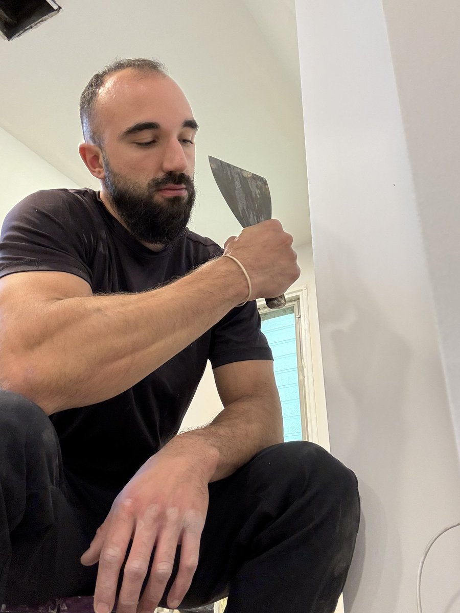 maxedoutfitnes's tweet photo. You know what tomorrow is, don’t keep me waiting. 

Promise this metal doesn’t feel good against bare skin 

#findom #master #taxfriday #construction #spanking https://t.co/BgORd1OTfJ