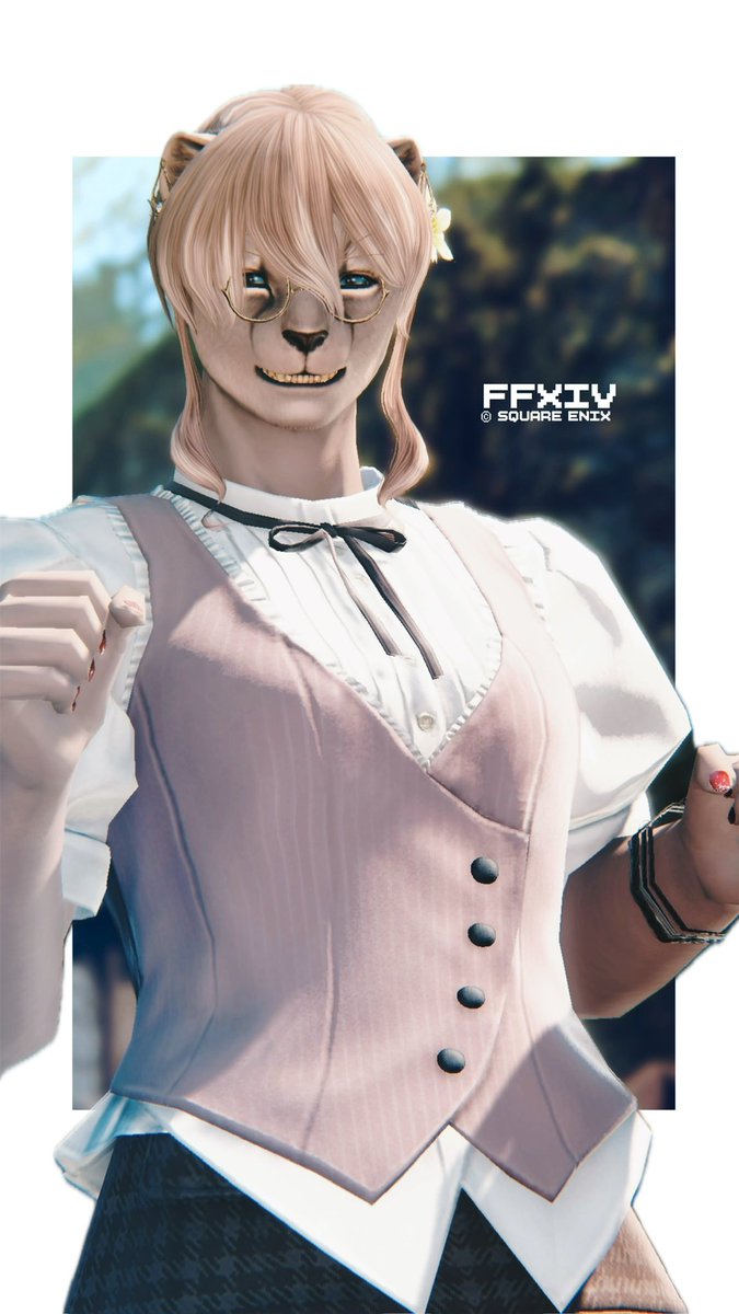 mZt_ss's tweet photo. ハーフリム・グラス
#FF14SS ∣ 🐼 https://t.co/4NSn06vdno