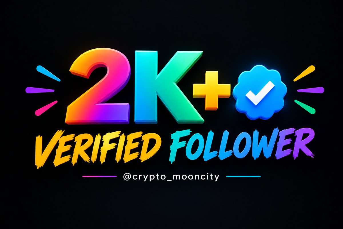 crypto_mooncity's tweet photo. If you need 2K+ verified followers 💙

Drop “YO” below 👇

I will boost your page. Keep your growth going! ✨ https://t.co/slCmW0HOai