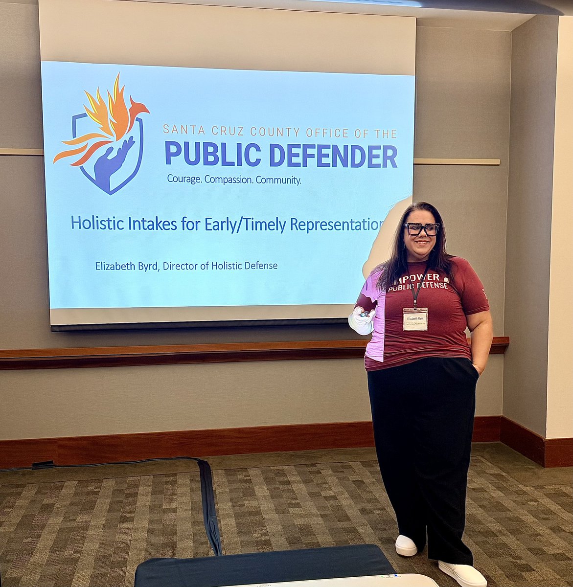 CruzDefender's tweet photo. Last week, our Director of Holistic Defense, our four incredible advocates, and our PFJ Advocate Supervisor traveled to Atlanta for the annual Partners for Justice Conference! Our team presented, learned, and connected with offices nationwide. https://t.co/ahkEuI5egE