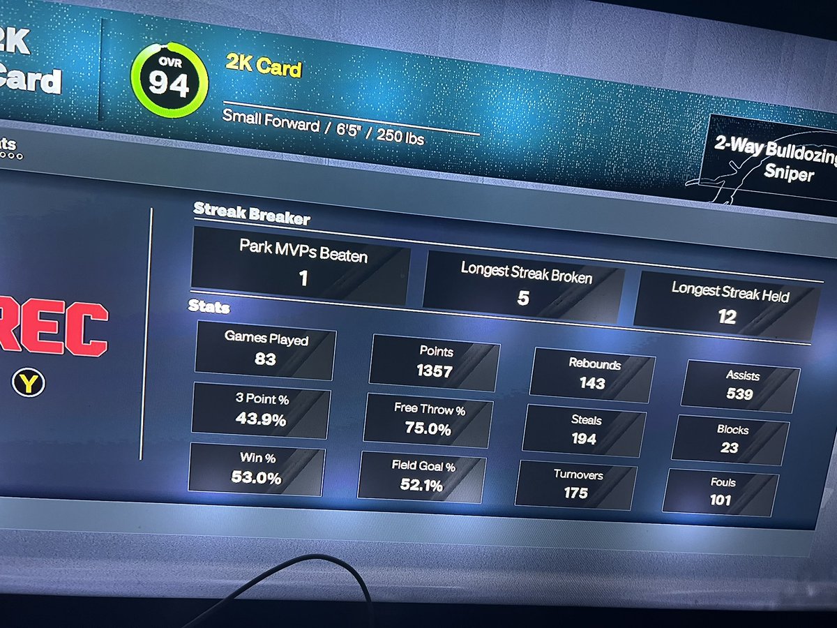 jumppfn's tweet photo. It can’t be from cheating? Tattoo glitch?? Yeah I did that 🤣 But your terrible game aloud me to do it. But cronus whatever they cheat with?? Never that lol $500+ down the drain but its cool… LMAOOO I PROBABLY WAS GONNA QUIT ANYWAY @Ronnie2K @Beluba @BADGEPLUG @JoeKnowsYT #2k27 https://t.co/bSQdxG9A8u