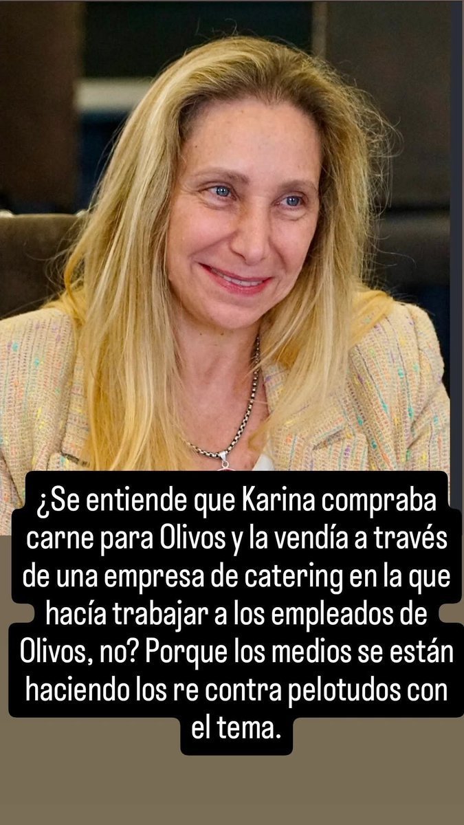 TitoSos39484863's tweet photo. #AxelEnM1 #OlivosGate quien la voto a esta delimcuente,coimera impune de Karina Milei?3 años robandole a los jubilados-discapacitados,negocios con las corruptas Agudiez-Gorini- Adorni-Menem,toneladas de carnes para catering,vos NO tenes trabajo,NO tenes comida,NO tenes salud!! https://t.co/mFjVa6Q85Z