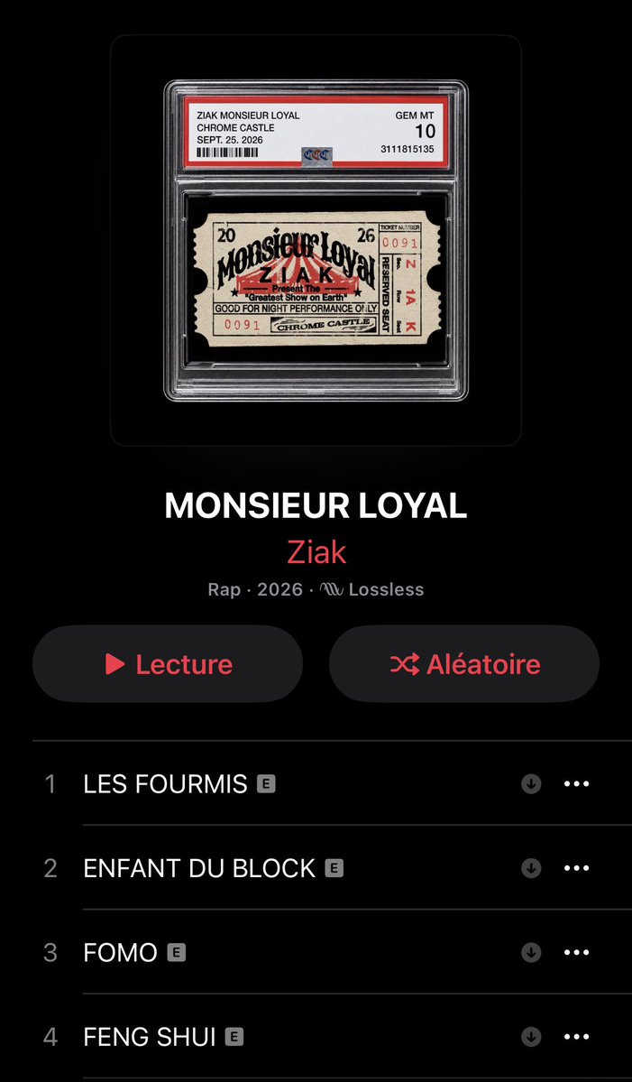 Chichy_10's tweet photo. T’es tellement immense, wow. 

#MonsieurLoyal #Ziak https://t.co/8Keb7JdLxM
