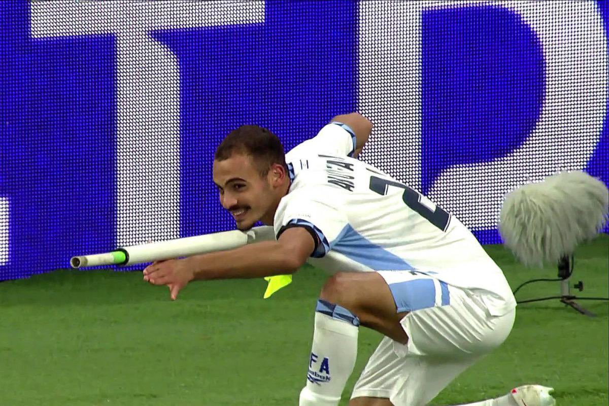 ImpactMediaFR's tweet photo. 🚨🇮🇱⚽️ L’UEFA A FAIT RETIRER NOTRE VIDÉO : UNE CENSURE SCANDALEUSE !

Notre publication montrant le joueur israélien Abu Farkhi célébrer son but en mimant des tirs avec le poteau de corner a été retirée à la suite d’un signalement pour droit d’auteur de l’UEFA.

Nous publions régulièrement des vidéos de ses compétitions, sans jamais avoir reçu de signalement de sa part jusqu’ici. Pourquoi cette vidéo précisément ?

Pour nous, ce retrait relève de la censure. Le monde doit pouvoir voir cette célébration et en juger ! 

@UEFA HONTEUX 🤮