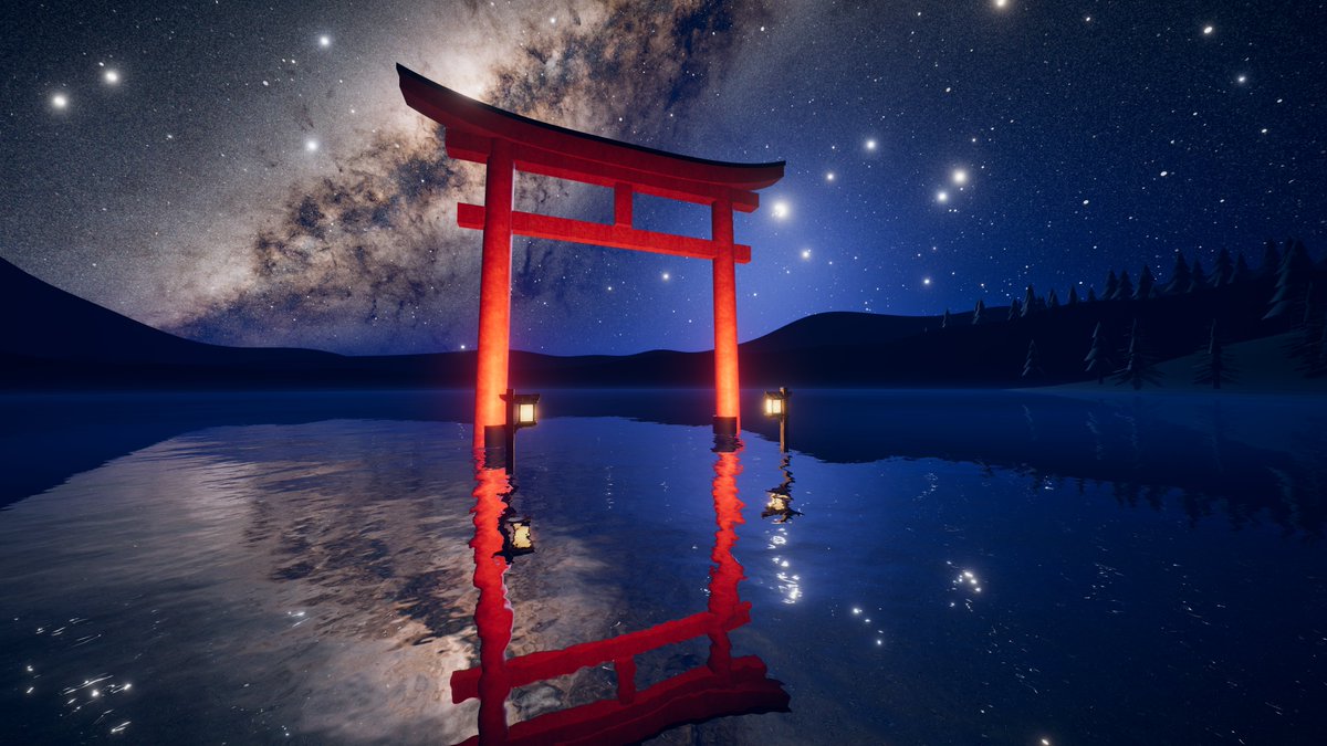 Bradlee1011's tweet photo. World name: 星映しの湖 -Star Reflection Lake-
By: Nekopyo
Platform: PC

#VRChat #VRChat_world紹介 https://t.co/v5T8CqUbBA