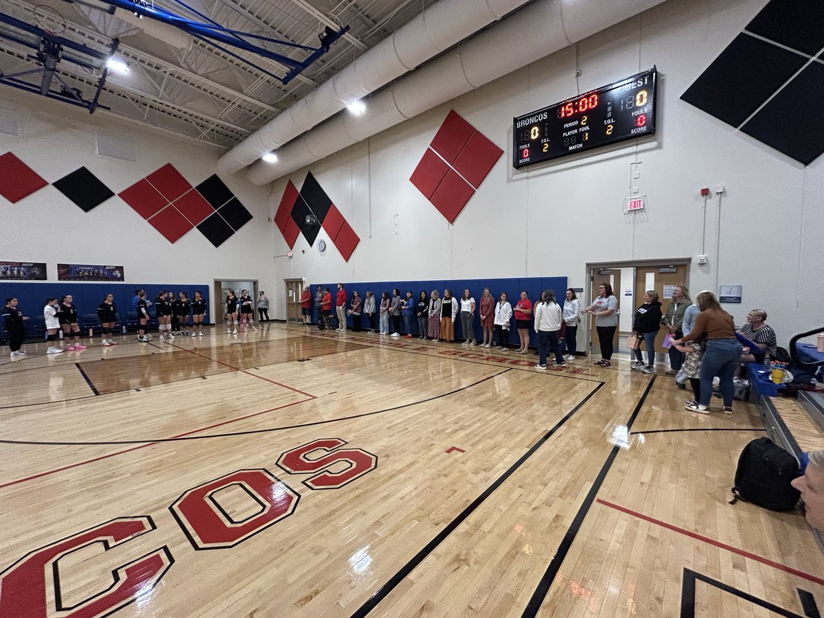 BPMS_Broncos's tweet photo. BPMS Volleyball Staff Appreciation Night!  Thank you to our players, coaches, and the wonderful staff we celebrated tonight! https://t.co/1YKpI8VLGg