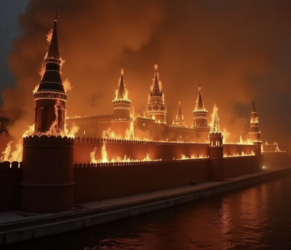 HAWGEO's tweet photo. @Osinttechnical @ItsTheEnforcer It would be beautiful sight to watch some of these Ukrainian drones land on Kremlin &amp; perform their exceptional fireworks display for the world to see. Turning it into a pile of smouldering ashes is a dream come true. People in Moscow would celebrate, dance &amp; party for weeks. https://t.co/7coqIzBxUP