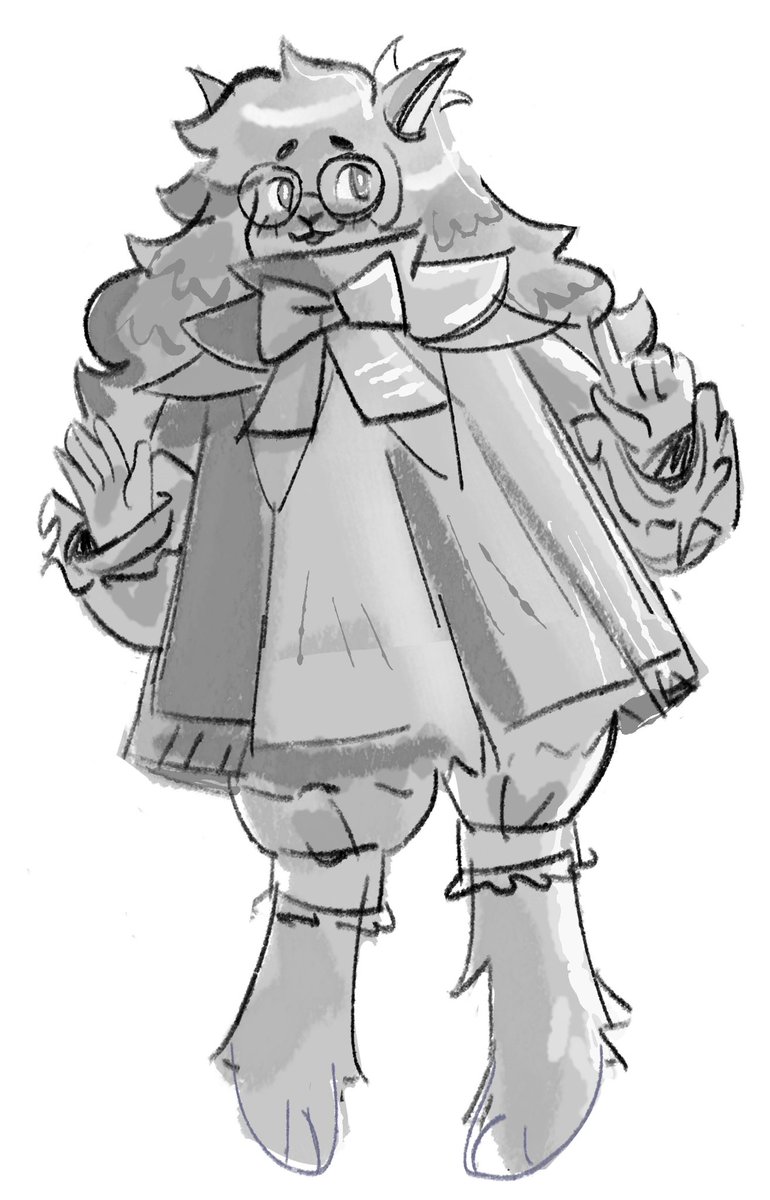 timzytea's tweet photo. ralsei doodle (i gave up) https://t.co/Q5WngKS0hY