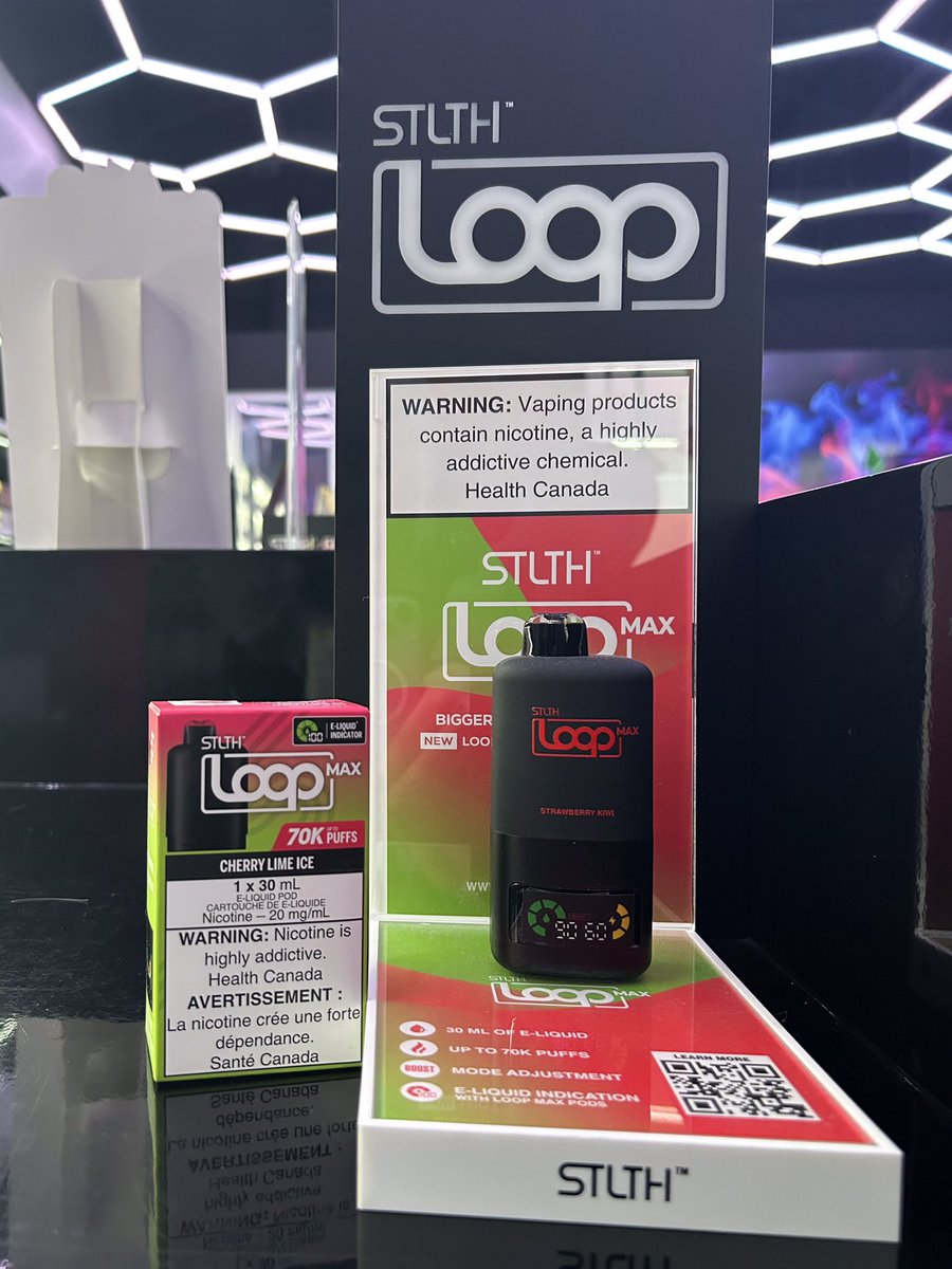 TheFNVapeStore's tweet photo. Level up your vape game with the STLTH Loop Max 🔥
Smooth draws, massive clouds, and that next-level flavor hit every time. Who’s ready to loop it?
Grab yours now at The F’n Vape Store — the spot that actually gets it.
#TheFnVapeStore #FnVapeStore #STLTHLoopMax #LiveLaughVape https://t.co/H5MjAUaU0p