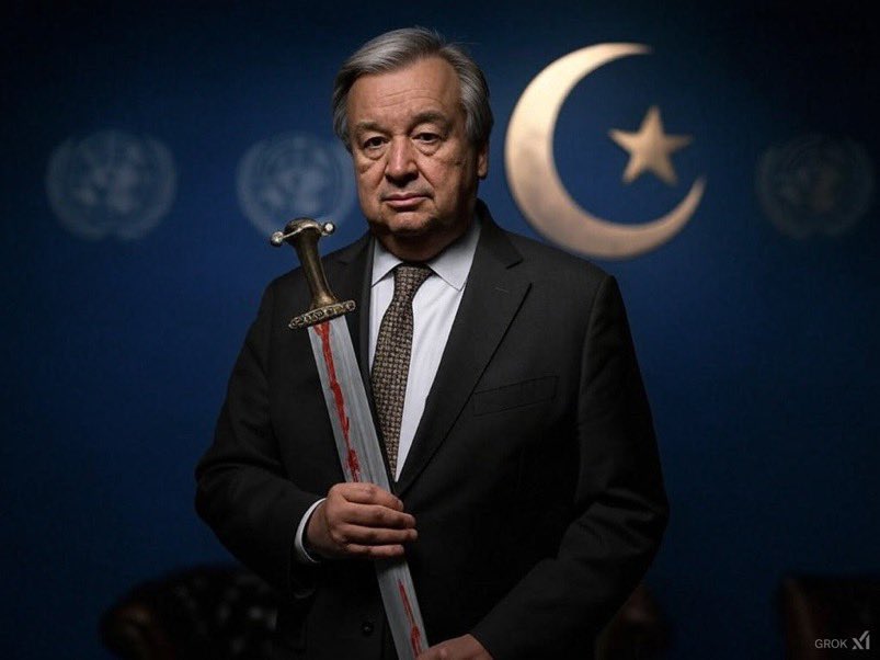 DanieFindTruth's tweet photo. @UN @antonioguterres You funded by Qatar and the Islamic lobby!

This organization is unreliable and cannot be trusted to deliver on its commitments. https://t.co/V69uoUsE6S