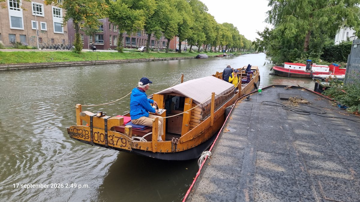 Griftpark2013's tweet photo. Romeins schip De Meern 1, vaar eens mee zie website De Meern 1. In Utrecht. https://t.co/uOUDCYocuo