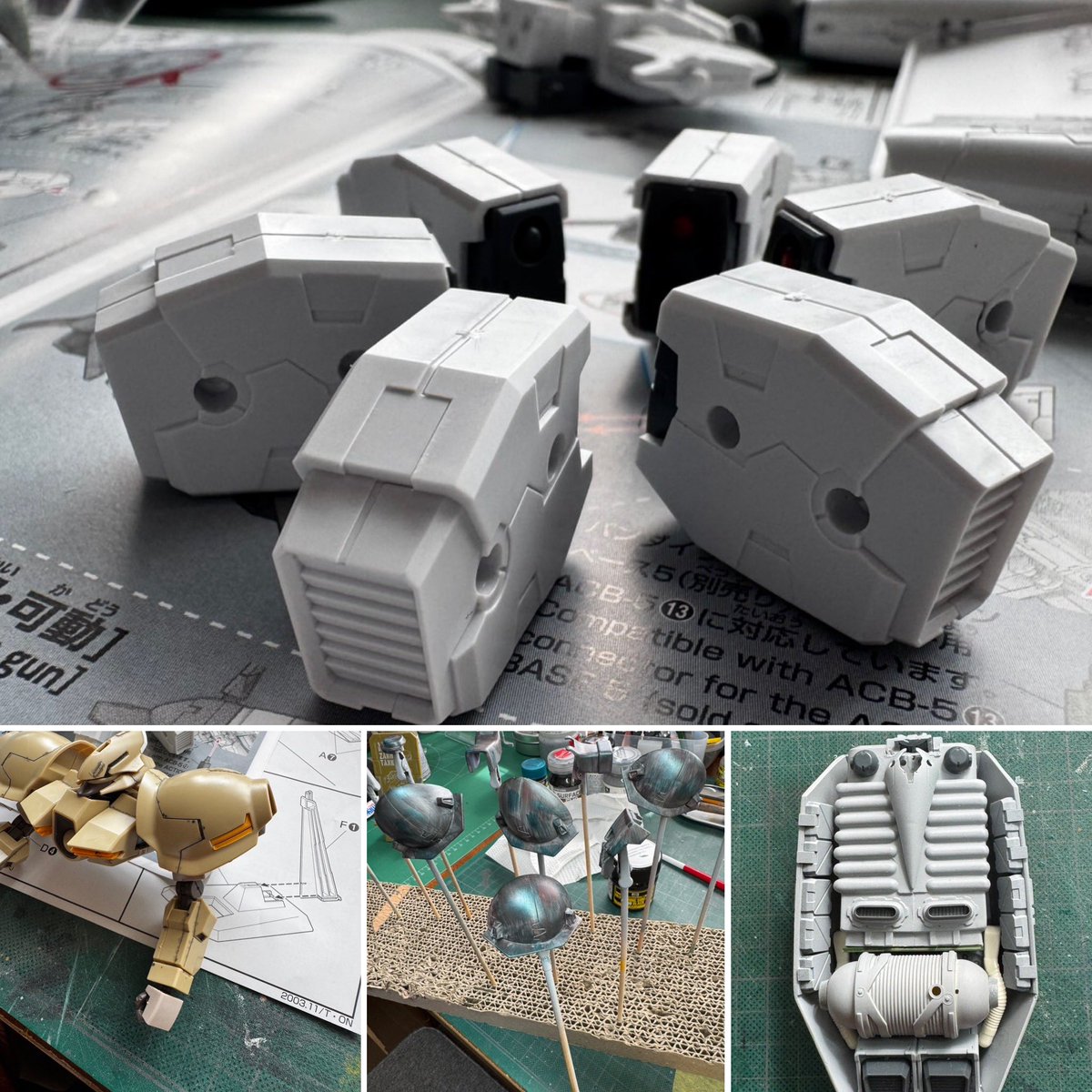 pocp42's tweet photo. #みんなのミキシングガンプラ晒せよ 
使ったパーツは数知れず
MGザク、ドム、30MMや、
プラ板、エポパテのスクラッチ
と…約2.5ヶ月の記録をアップ🤩
#ソロモンエクスプレス 版の
THE-Oもやっと完成
10/10 #トモコレ 初陣となります
よろしくお願いします〜 https://t.co/hhU9PfS1Yd